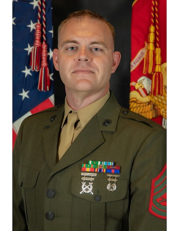 Gunnery Sgt. Kyle A. Elliott is the Instrument Repair Technician of the Marine Forces Reserve Band.