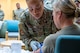 U.S. Air Force Chief Master Sgt. Tanya Johnson, Defense Health Agency senior enlisted leader, obtains a blood sample from a patient during a training day at the 5th Medical Group on Minot Air Force Base, North Dakota on Aug.13, 2025. The DHA
administers the TRICARE Health Plan providing worldwide medical, dental, and pharmacy programs to more than 9.5 million uniformed service members, retirees, and their families.