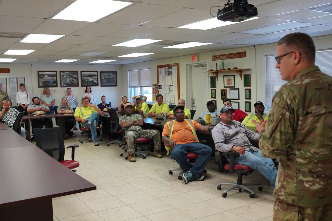Brig. Gen. Zachary Miller, U.S. Army Corps of Engineers South Atlantic Division commander, and Command Sgt. Maj. Derrick Braud visited the USACE Jacksonville District July 28-31, 2025, to meet with leadership and employees, see district projects firsthand, and understand the challenges in Navigation, port projects, Beach Erosion Control, Coastal Stom and Risk Management, and Hurricane Protection projects. His briefs culminated with a tour of the Everglades National Park.