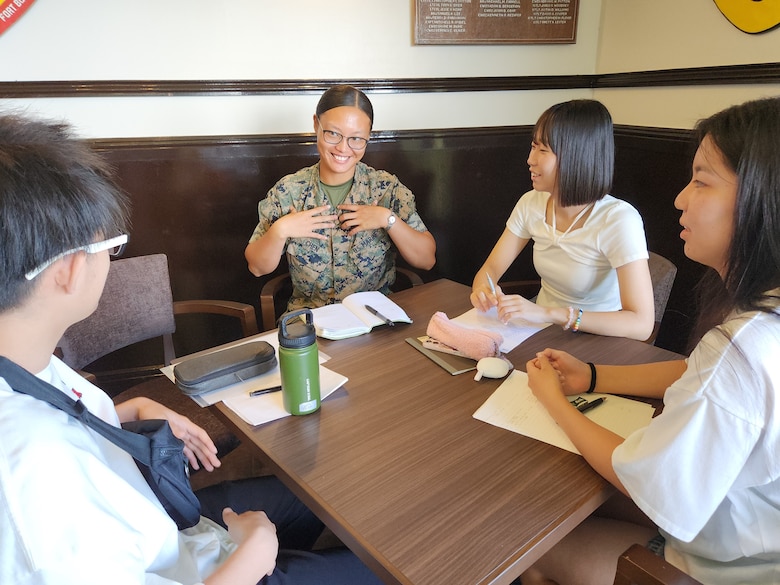 ２０年以上続く海兵隊キャンプ・コートニーの英語キャンプが今年も８月１８日よりスタートしました。