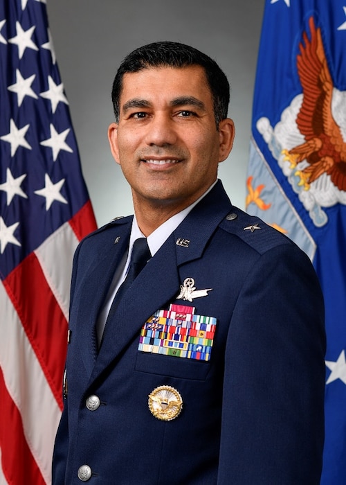 Brig. Gen. Shariful M. Khan official portrait