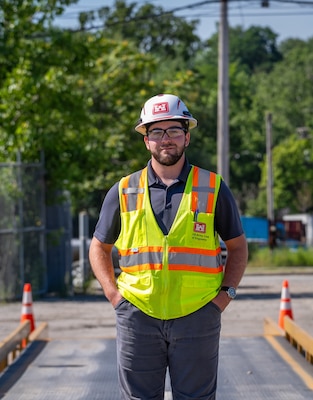 USACE Buffalo District Civil Engineer Josh Reddick