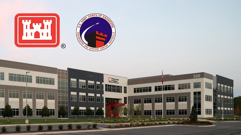 Photo of Huntsville Center headquarters at Redstone Arsenal, Alabama.