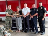 Camp Lejeune FESD Named 2024 Fire Department of the Year