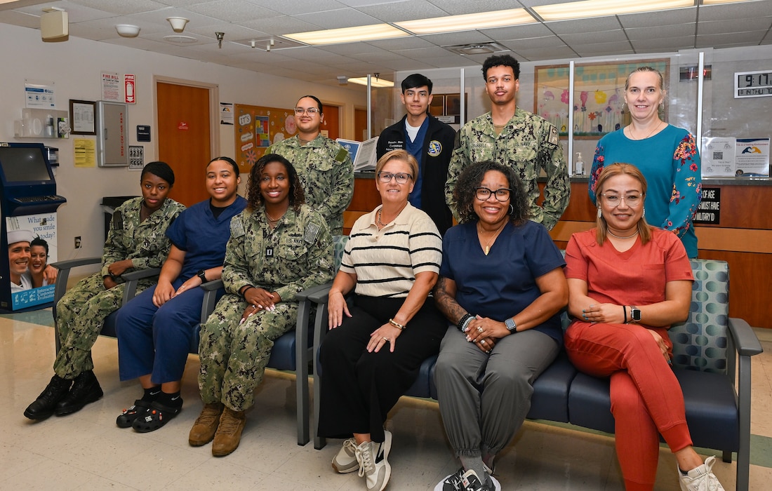 250814-N-FM959-1102 Jacksonville, FL. (August 14, 2025) The pediatric staff at Naval Hospital Jacksonville received the Best of the Best Award from the Defense Health Network Atlantic’s Joint Patient Survey for Quarter 2, Fiscal Year 2025, with 96.4 percent beneficiary satisfaction. (U.S. Navy photo by Michael Campbell)