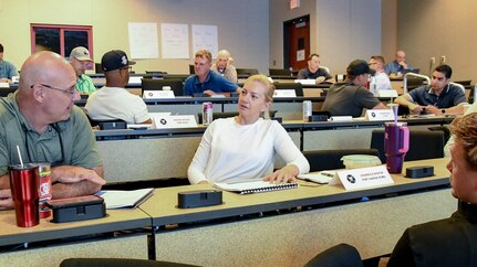 Partnership training helps prepare firefighters for leadership roles