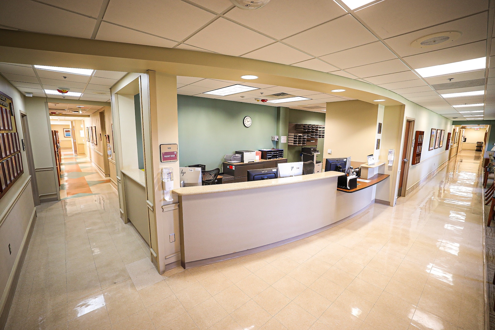 The front desk team at Custer Hill Dental Clinic will soon be back in action, checking in patients, scheduling appointments, and keeping the clinic running smoothly.