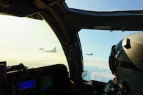 Jets flying in the sky