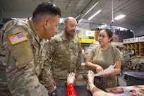 Army Reserve Soldier ensures 1,500 'wounded' mannequins show up where needed at training exercise Global Medic