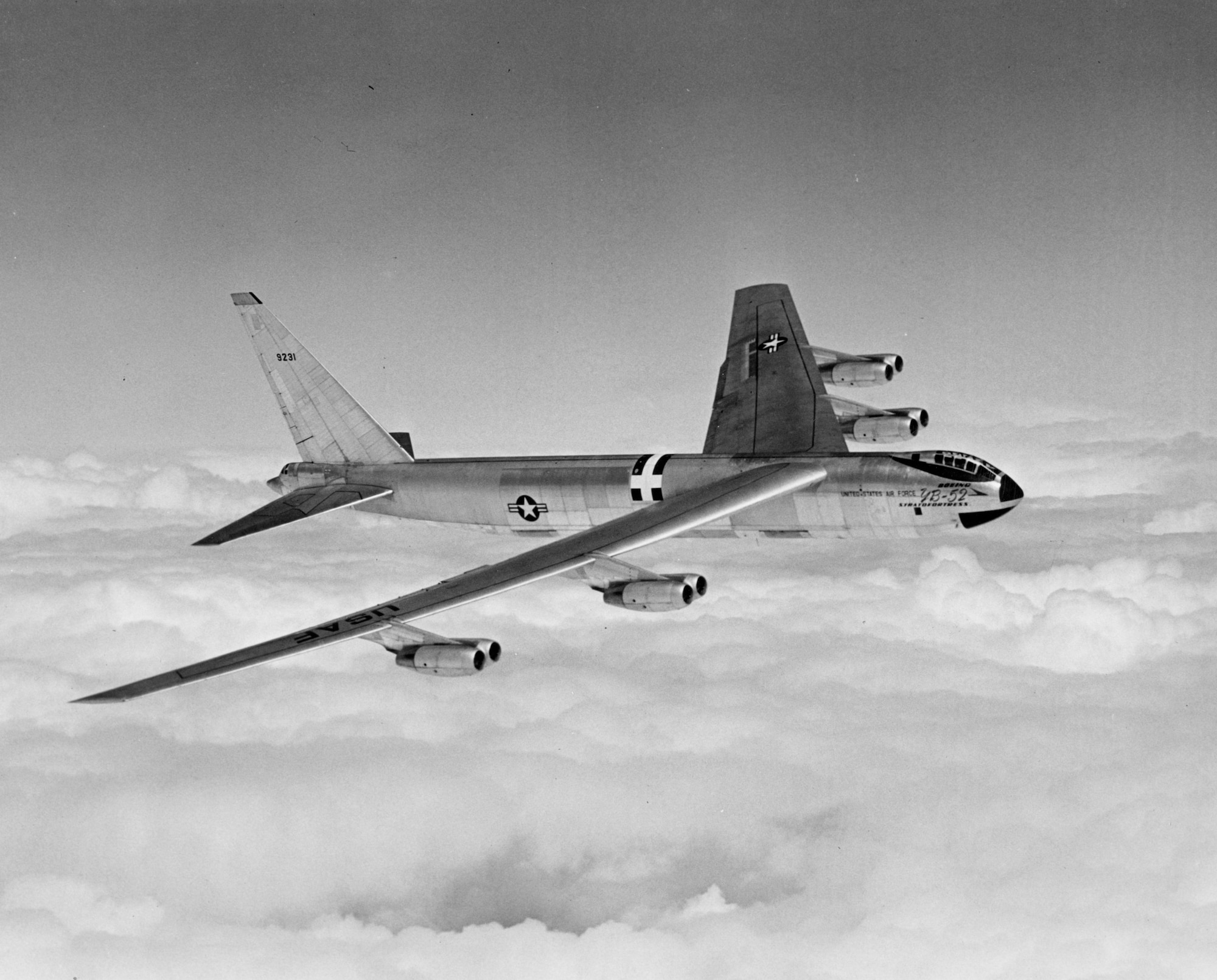 aircraft in flight