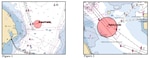The safety zone for all navigable waters of the Chesapeake Bay within a 2000-yard radius of a hatch cover with an estimated position of 39.20692 N 76.51733 W has been discontinued.

The safety zone for all navigable waters of the Chesapeake Bay within a 500-yard radius of the vessel W-SAPPHIRE anchored in position 39.02333 N 76.36833 W, Figure 01, remains in effect.

A draft restriction of a maximum navigational draft of 46.6-feet for all vessels transiting within a 500-yards radius of the location of the hatch cover in position of 39.20865 N 076.52017 W, Figure 02, has been established due to it’s depth of 49.7-feet at MLL. 

An intermittent safety zone for all navigable waters of the Chesapeake Bay within a 500-yard radius of the location ofthe hatch cover from the vessel W-SAPPHIRE in position of 39.20865 N 076.52017 W, Figure 02, will be activated during dive and salvage operations.

(U.S. Coast Guard courtesy asset)