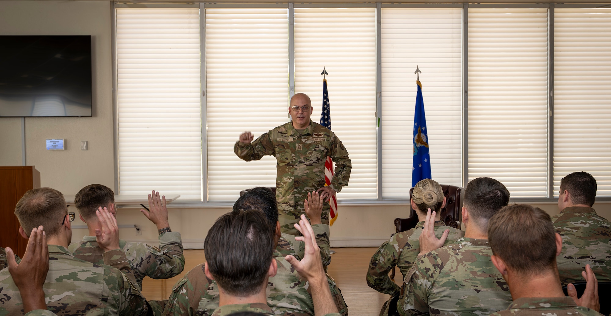 Command chief visit