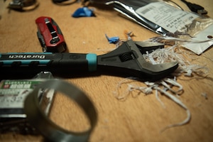 Tools on a desk