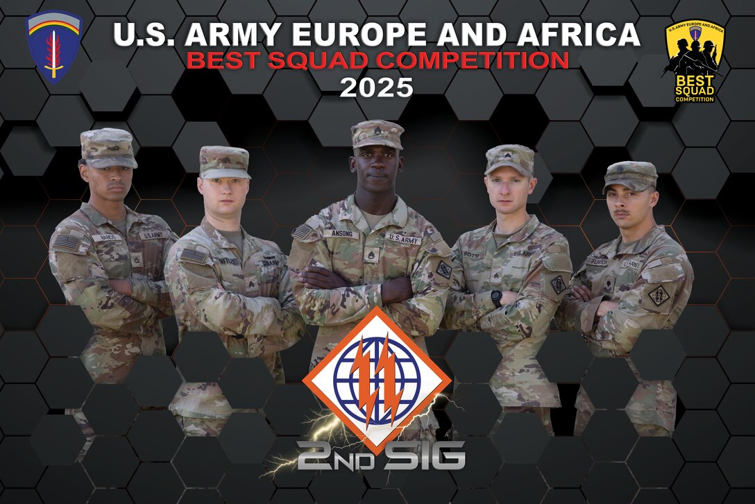 USAREUR-AF Best Squad Competition 2025 Teams
