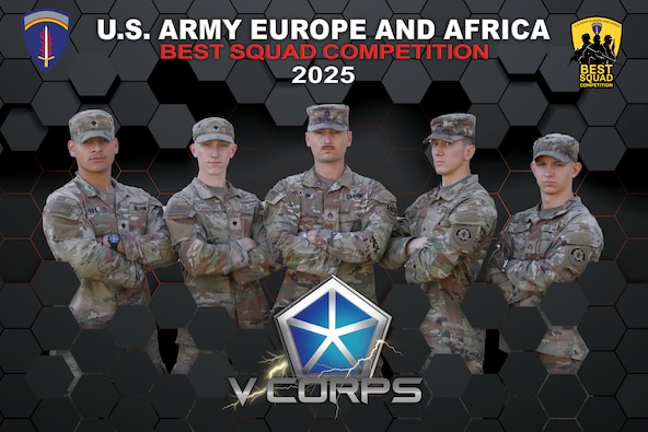 USAREUR-AF Best Squad Competition 2025 Teams