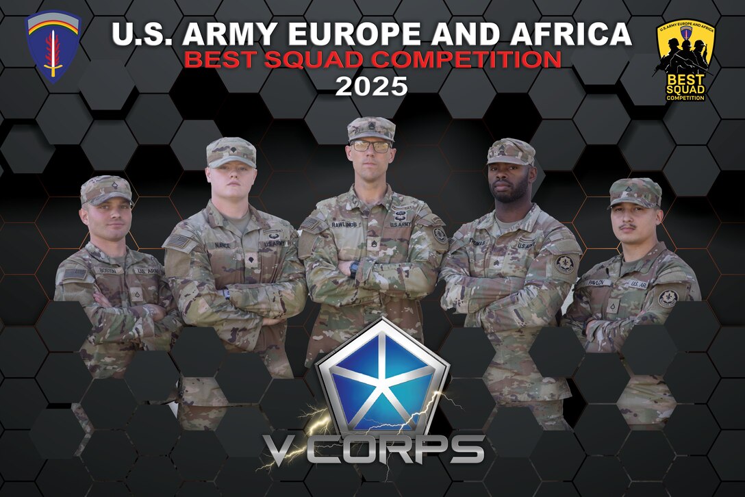 USAREUR-AF Best Squad Competition 2025 Teams