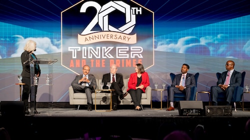 people participate in panel