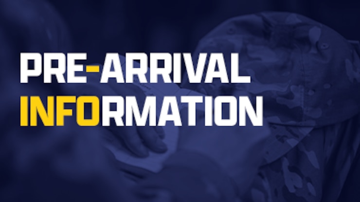 Pre-Arrival Information