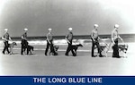 A World War II photograph showing the various canine breeds used by the Coast Guard in World War II. (U.S. Coast Guard)