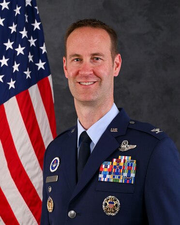 Official photo of Col. Ryan T. Typolt, Deputy Commander, 9th Reconnaissance Wing, Beale Air Force Base, California.