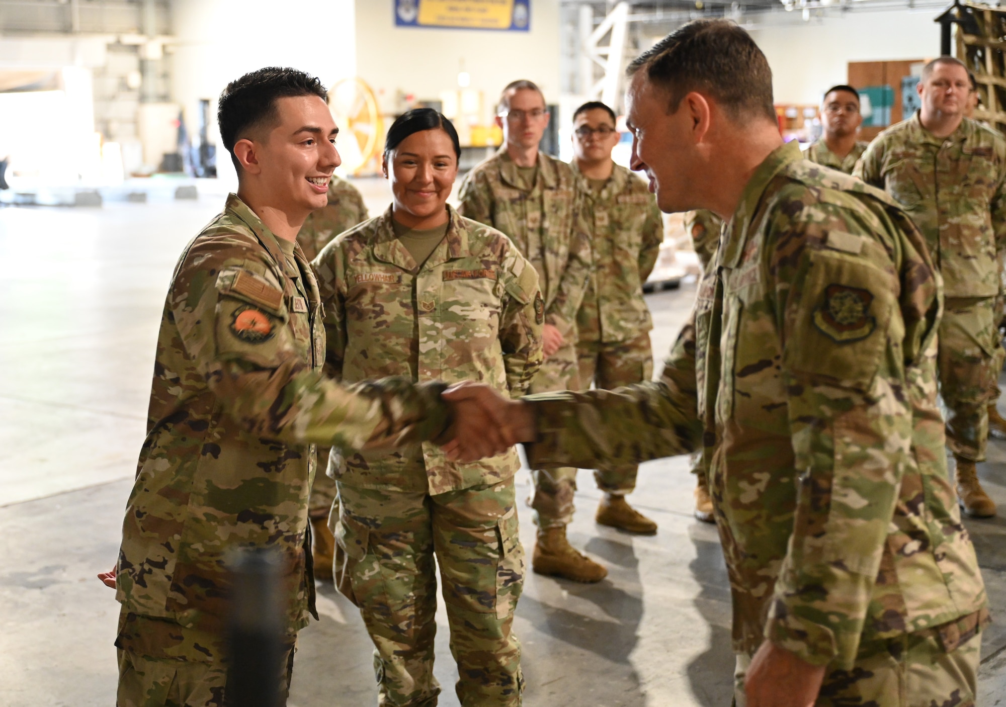 Lamontagne visited the 515th Air Mobility Operations Wing squadrons during the Air Force’s 2025 Department-Level Exercise series, to see how the Pacific-oriented AMC wing conducts an operational surge.