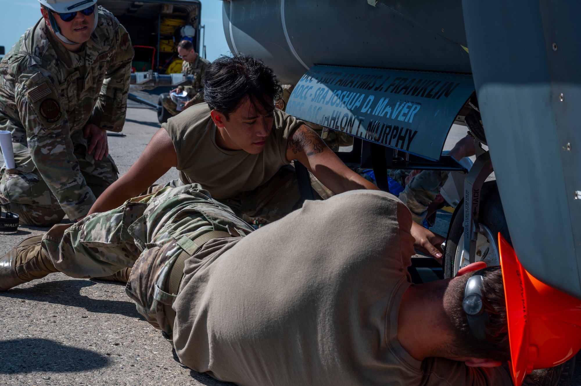 319th Aircraft Maintenance Squadron exercises RQ-4 Global Hawk aircraft recovery