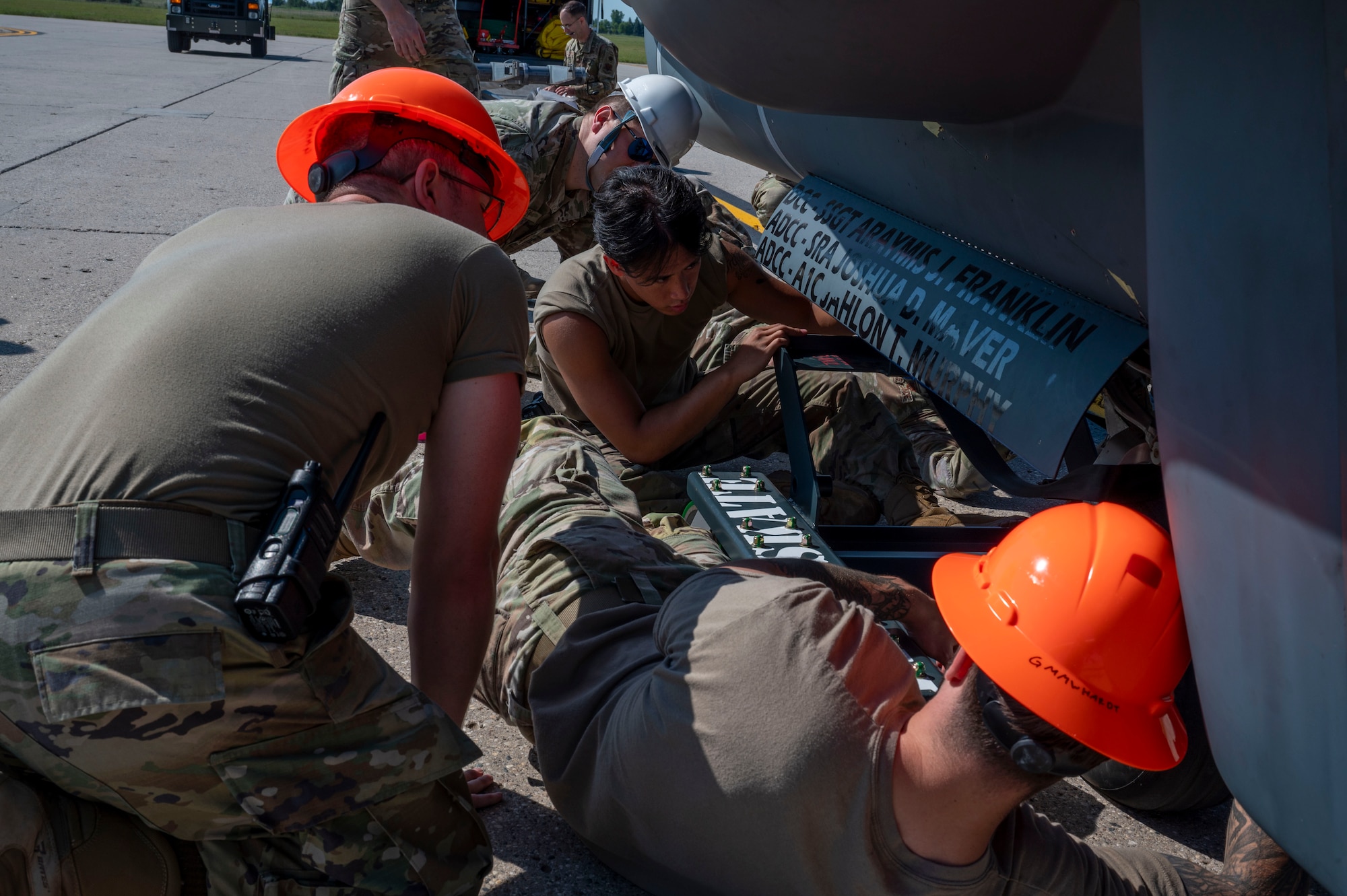 319th Aircraft Maintenance Squadron exercises RQ-4 Global Hawk aircraft recovery