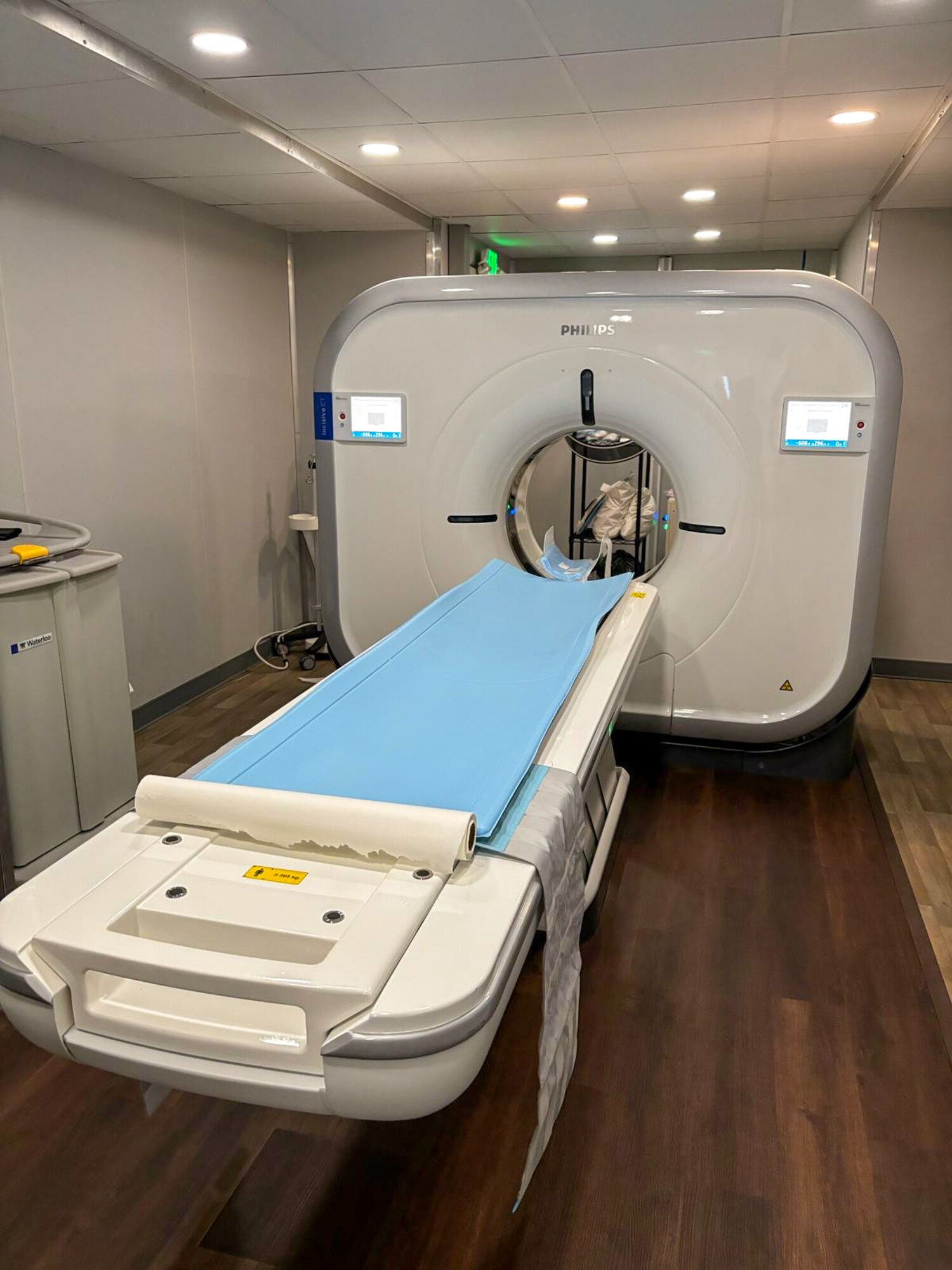 As part of LAMAT 25 in March and April of 2025, 433rd Medical Squadron radiologic technicians worked with equipment at Joseph N. France General Hospital in Basseterre, St. Kitts and Nevis that is different from what they are accustomed to.