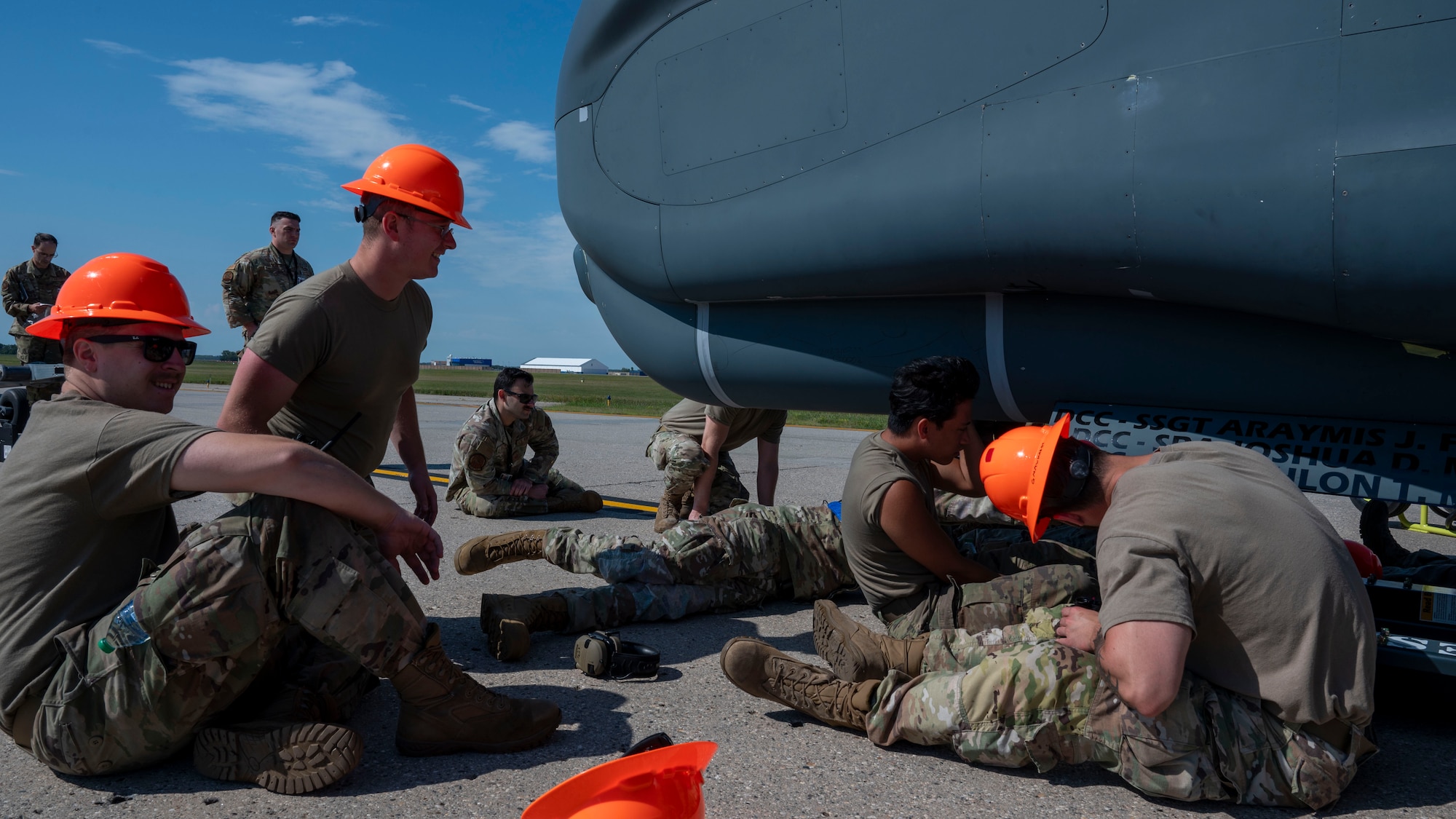 319th Aircraft Maintenance Squadron exercises RQ-4 Global Hawk aircraft recovery