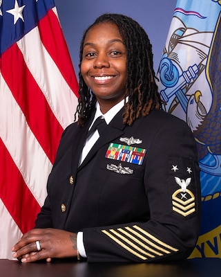 CTRCM(IW/SW/AW) April L. Harmon, Command Senior Enlisted Leader, Cryptologic Warfare Maritime Activity SIXTY-ONE