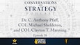 Slide for Conversations on Strategy Podcast – Ep 58 – Dr. C. Anthony Pfaff, COL Michael Shekleton, and COL Clayton T. Manning – The Strategic Questions Research List (SQRL)