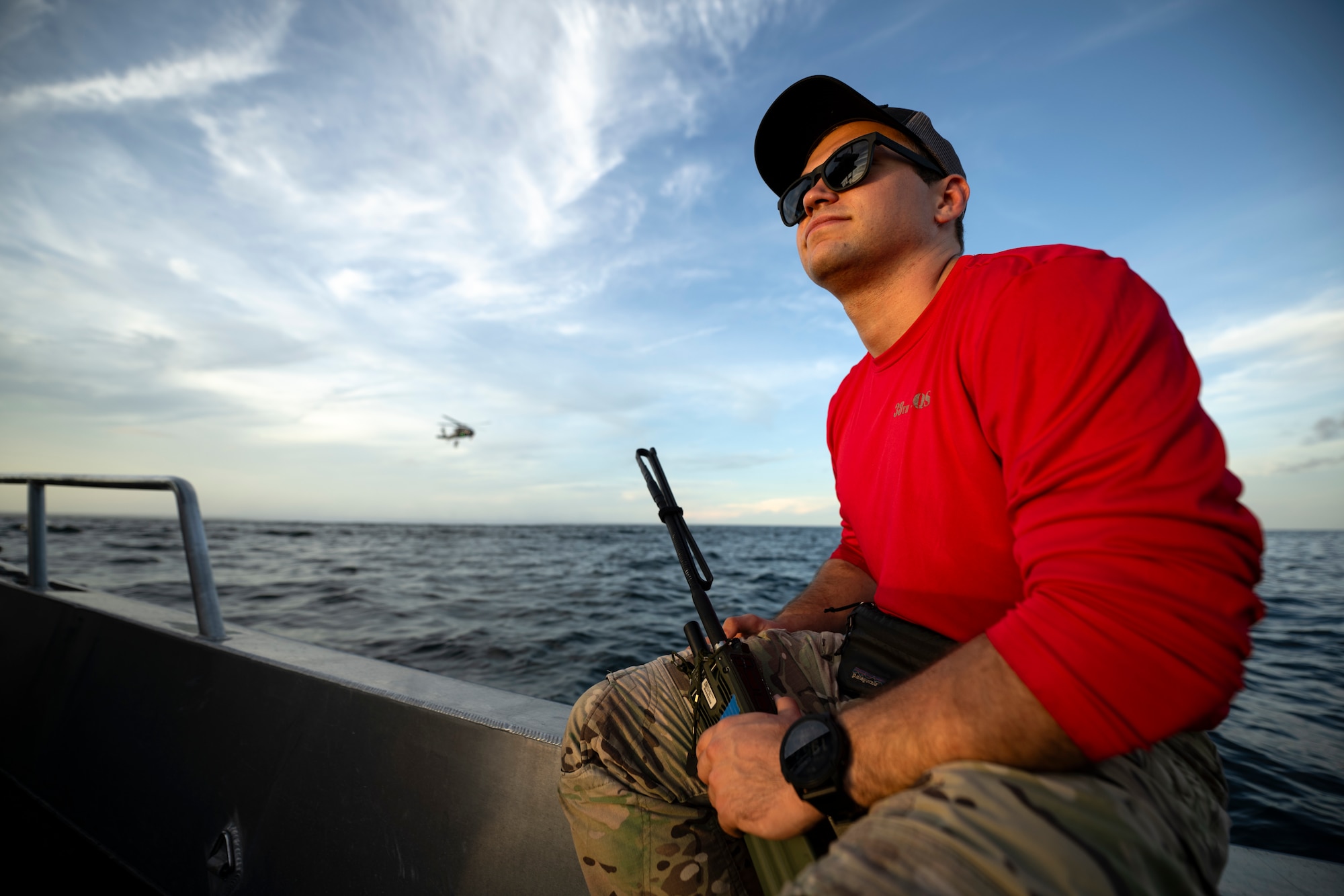 photo depicting person on a boat