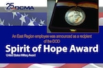 A graphic with the "Spirit of Hope" award text displayed.