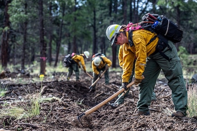 Wildfire Response During Training Proves Oklahoma Guard Ready to Fight Fires