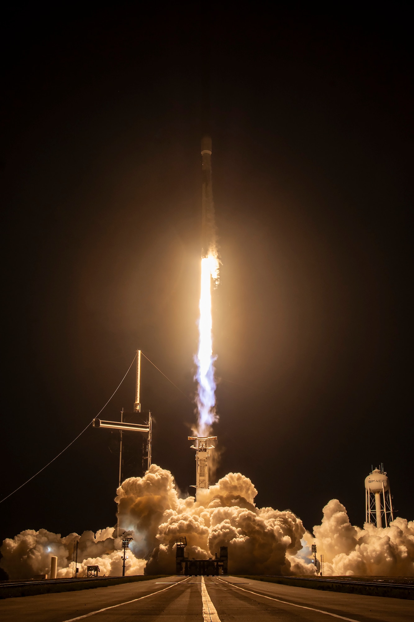 X-37B Mission 8 launches from Kennedy Space Center pad 39A.