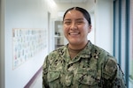 Hospitalman Cyerra Yazzie serves as a General Duty Corpsman aboard Naval Health Clinic Cherry Point where she assists in patient care and helps train fellow staff members.

Yazzie was honored by the Carteret County Chamber of Commerce Military Affairs Committee with the John C. Beitz Service Person of the Quarter award Wednesday, August 20, 2025.

The award celebrates service members whose contributions to communities surrounding MCAS Cherry Point reflect the same energy and dedication they bring to serving in the military.