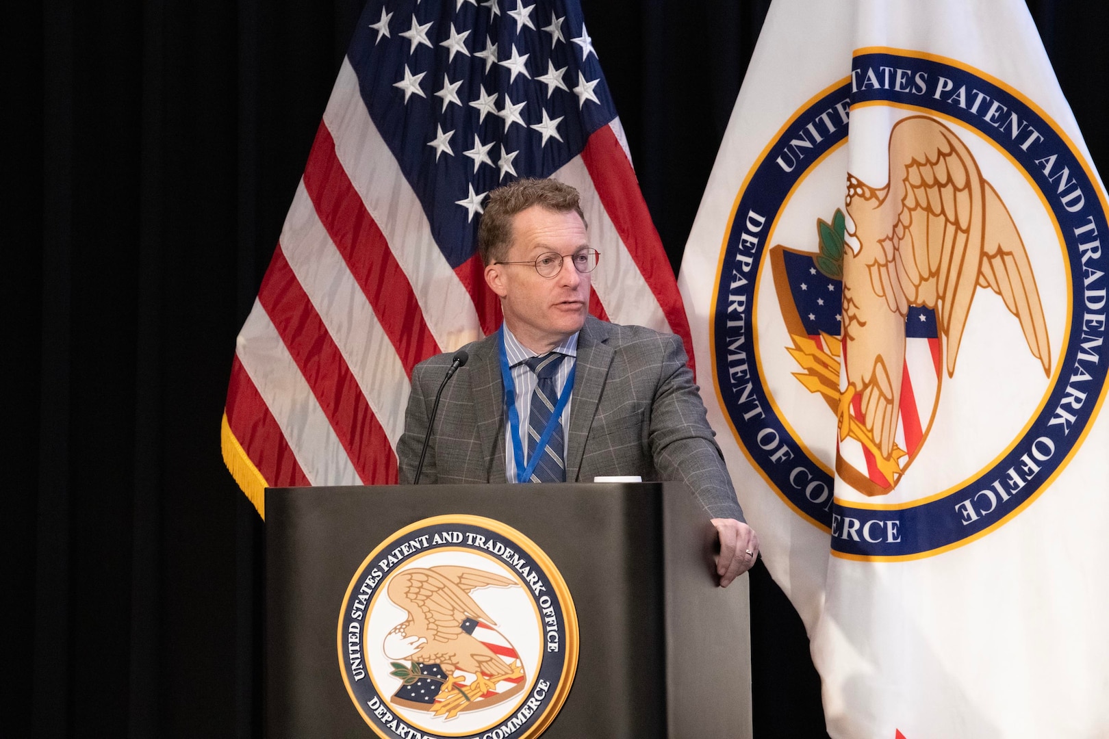 DITMAC Kicks off National Insider Threat Awareness Month with a symposium held at the Patent and Trademark Office building in Alexandria, Virginia on August 18-19, 2025.  The theme for the event was "Partnering for Progress.  (DOD Photo by US Army Sgt. Marcel Bassett)
