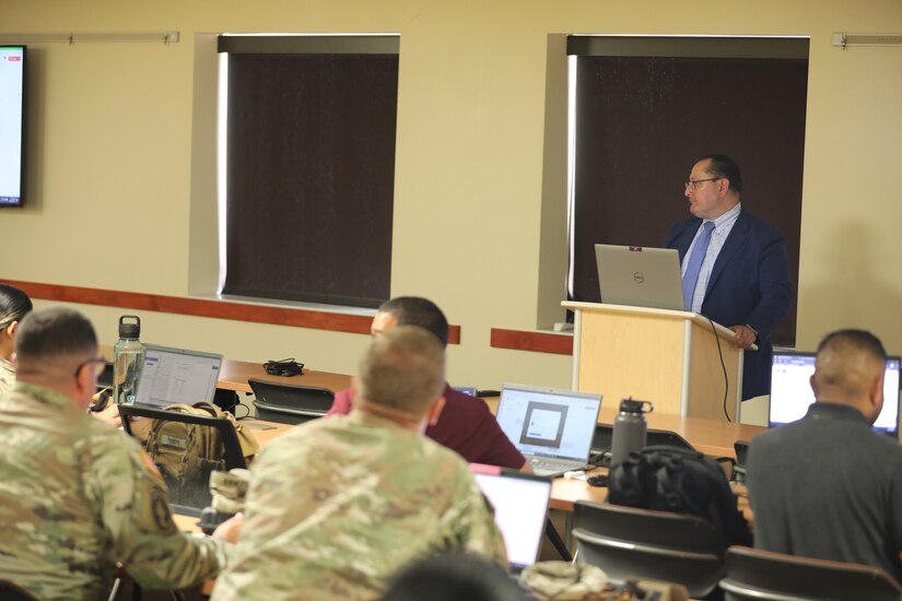 311th Sustainment Command (Expeditionary) G8 team conducts Road to Budget circulation
