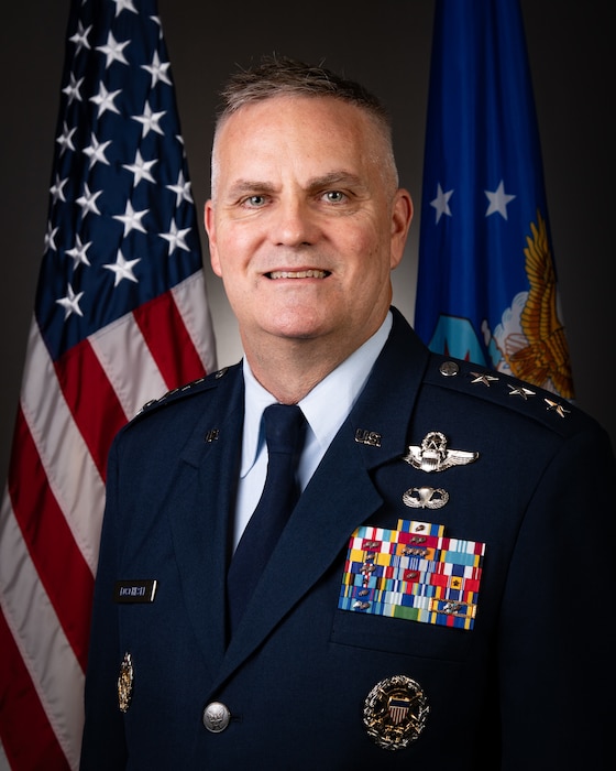 Lt. Gen. Michael G. Koscheski official portrait.