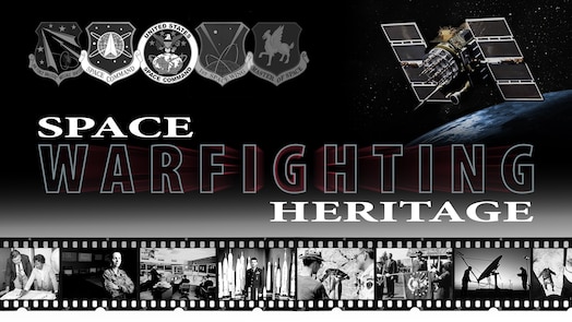  A graphic representing the warfighting heritage of Space Operations Command Guardians. (U.S. Space Force graphic by Dave Grim)