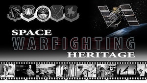 Space Warfighting Heritage Graphic, representing the history of space operations by the U.S. Armed Forces. (U.S. Space Force photo by Dave Grim)