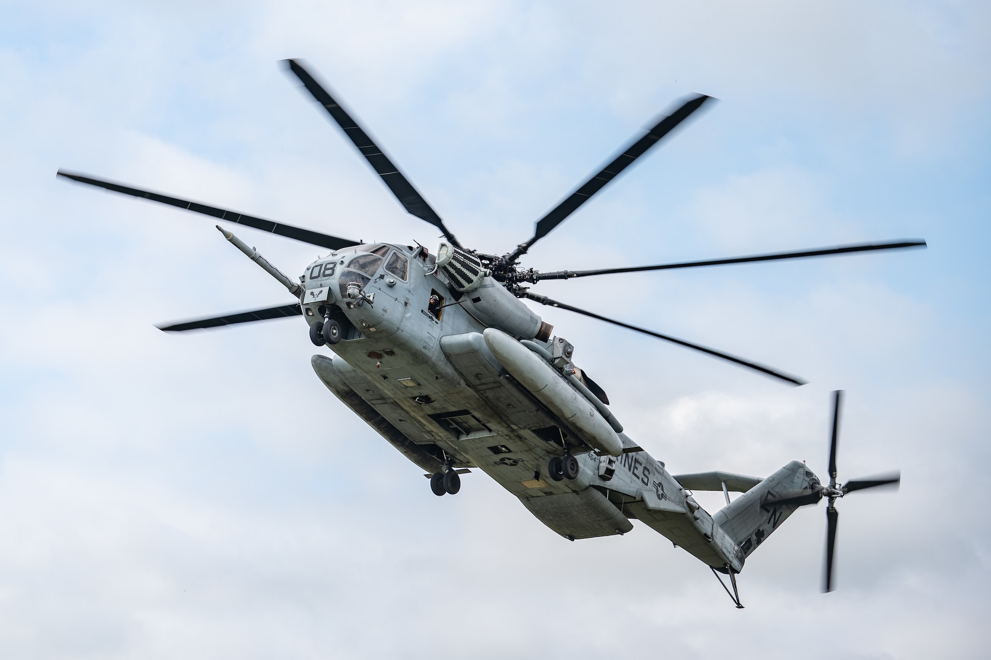 Servicemembers from the 23rd Wing and Marine aviation units held a joint combat search and rescue task force (CSARTF) exercise on Aug. 7, 2025, at Moody Air Force Base’s new Kight Training Range.