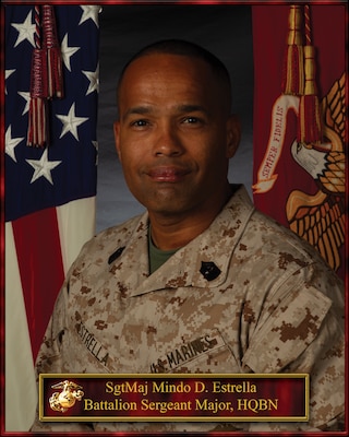 Portrait of Sergeant Major Mindo D. Estrella