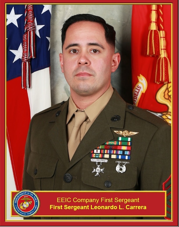 1stSgt Leonardo Carrera, EEIC 1stSgt