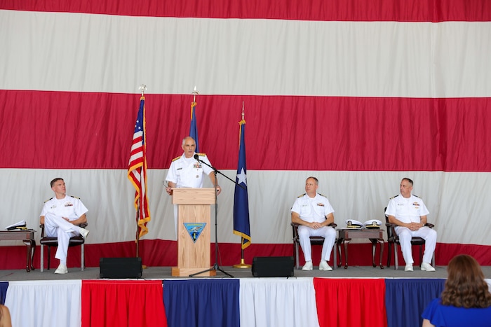 SCW-1 Holds Change of Command Ceremony