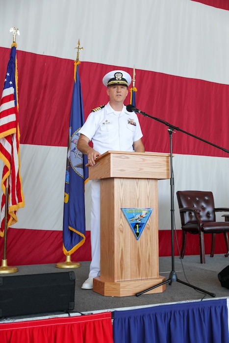 SCW-1 Holds Change of Command Ceremony