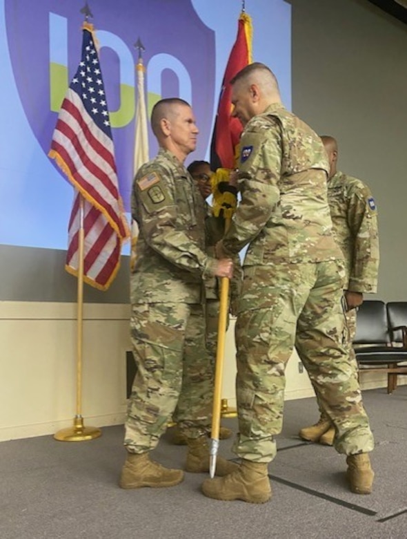 100th Training Division welcomes new senior NCO