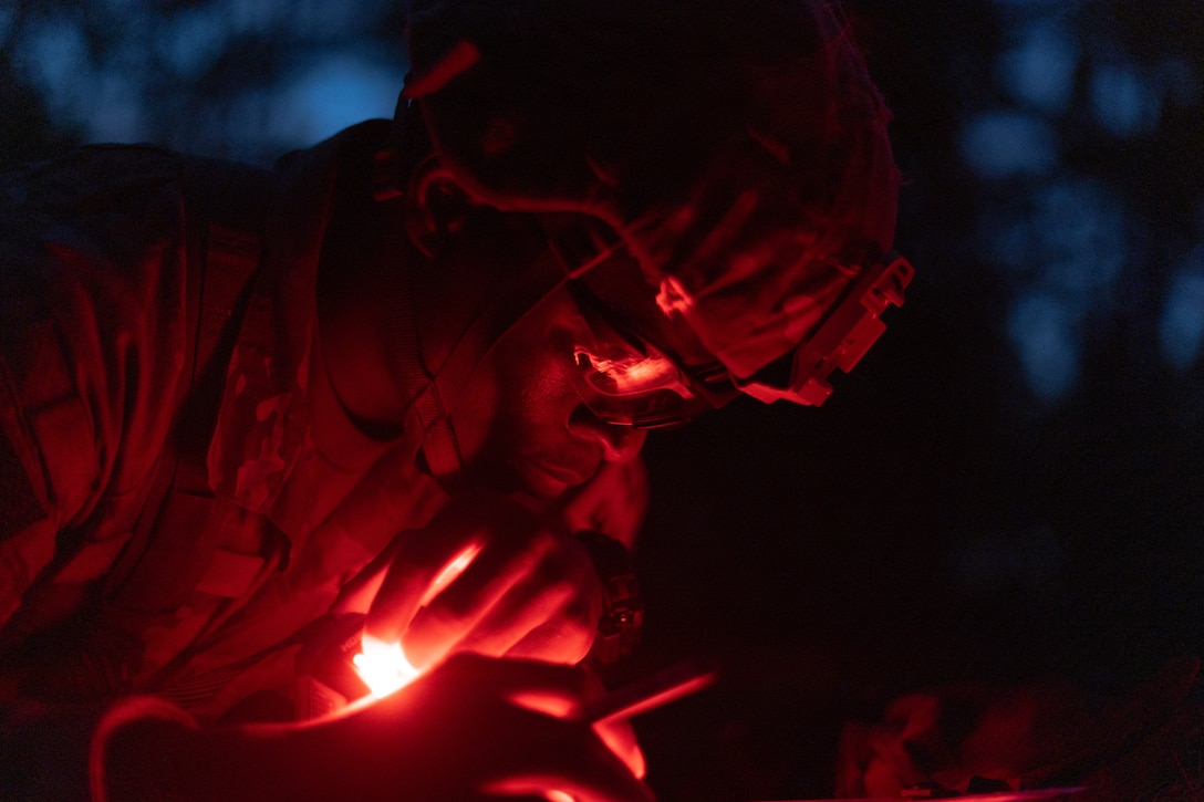 USAREUR-AF Best Squad Competition: Night Land Navigation