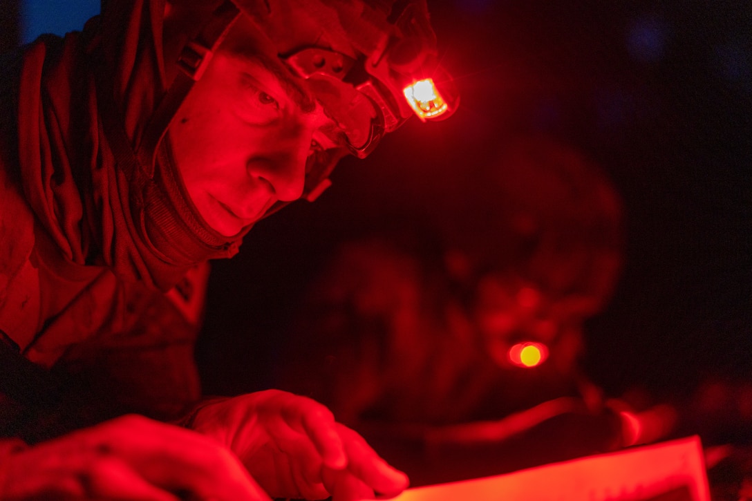 USAREUR-AF Best Squad Competition: Night Land Navigation