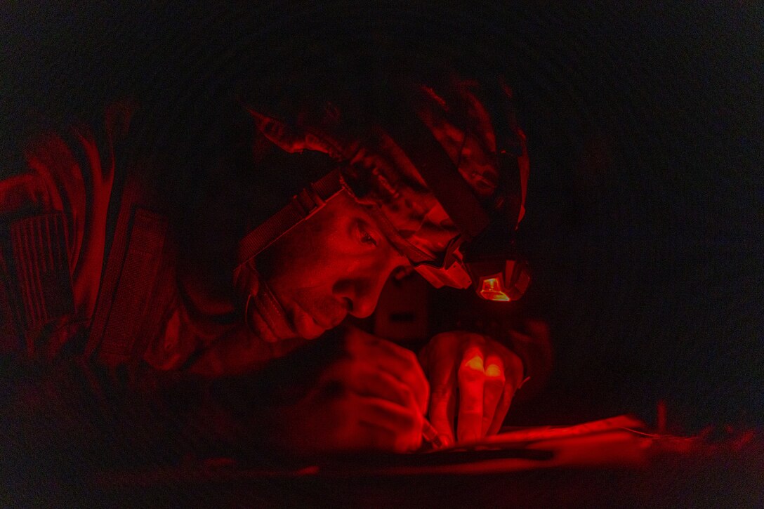 USAREUR-AF Best Squad Competition: Night Land Navigation